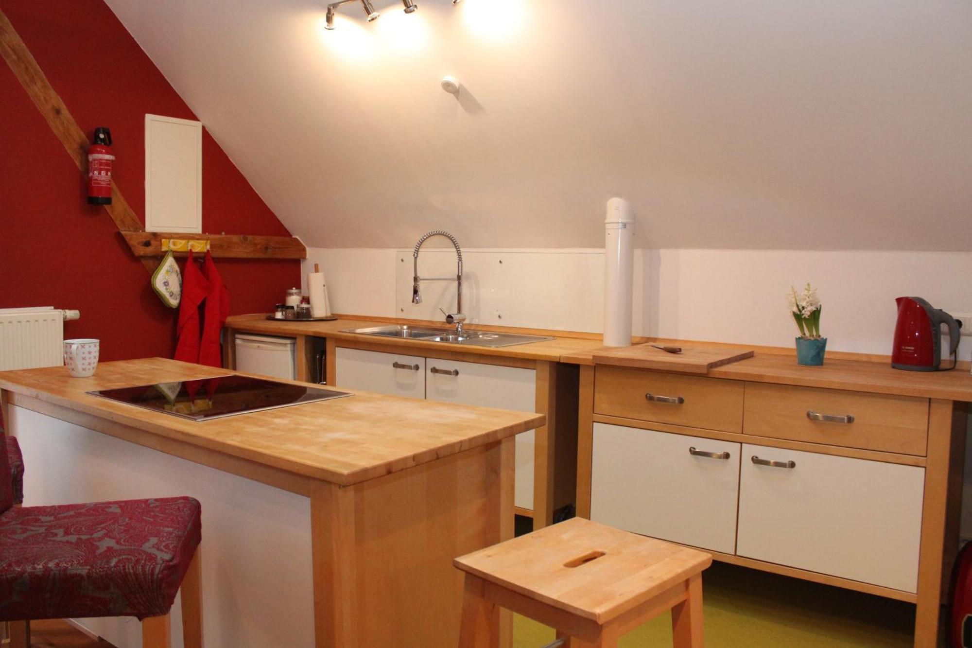 Ferienwohnung Auf Der Ruebenburg Barnsen Buitenkant foto